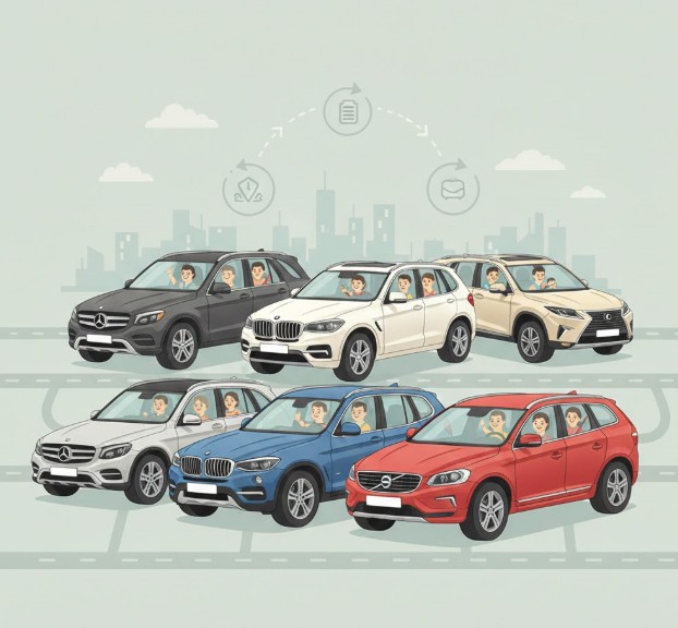 패밀리카로 많이 선택되는 차량 브랜드와 모델 정리 (수입차 편) 이미지