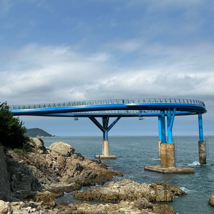 청사포다릿돌전망대