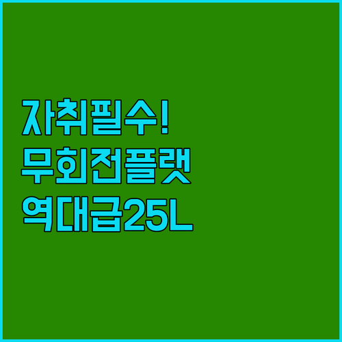 자취생 필수템 무회전 플랫 전자레인지..