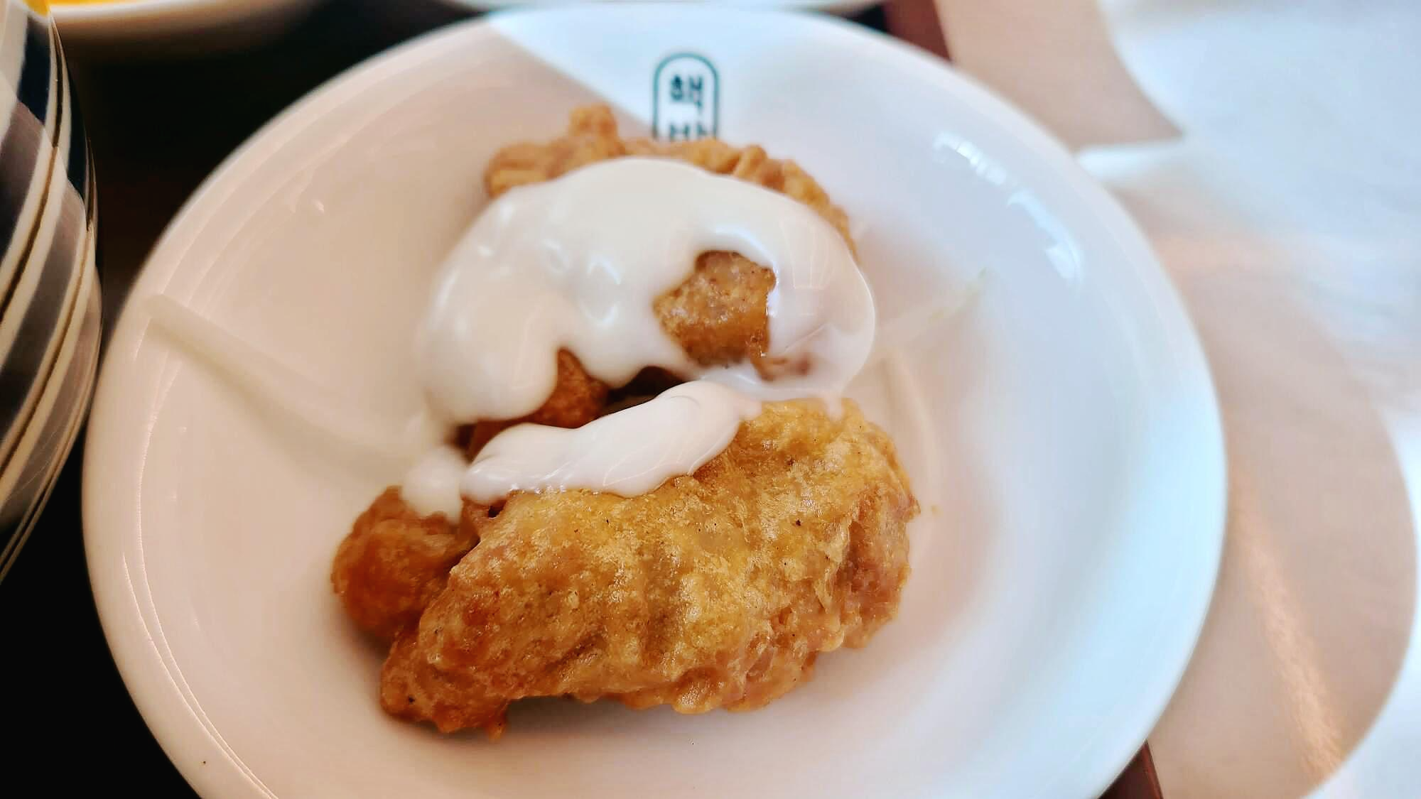 핵밥-닭튀김