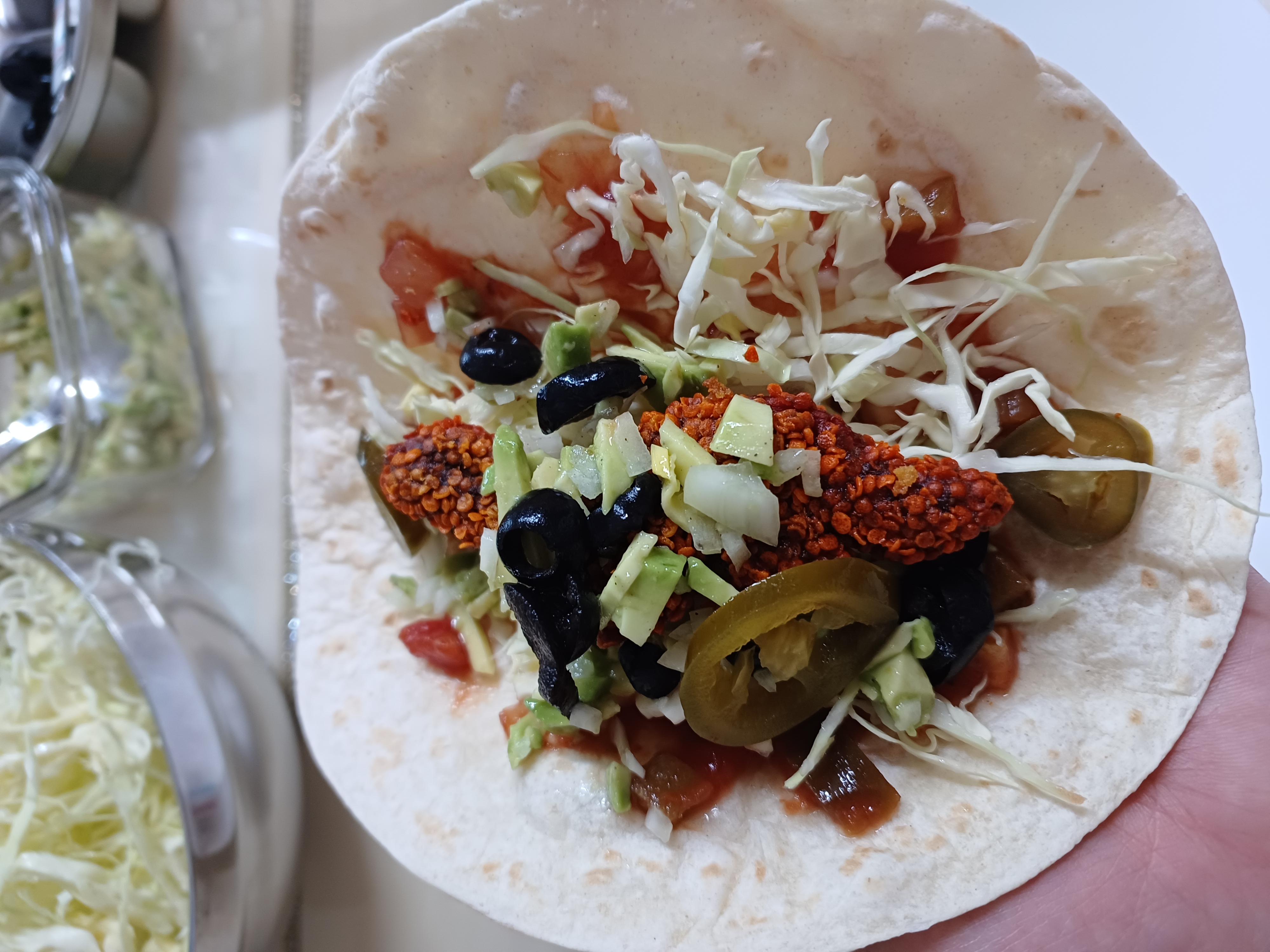 스낵랩으로 만들어 먹은 불용가리 치킨