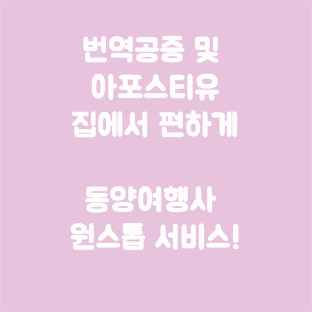 아포스티유대행