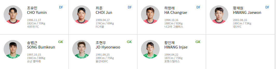 한국 싱가포르 월드컵 아시아2차예선 중계,일정,선수라인업 싱가포르 더 내셔널 스타디움