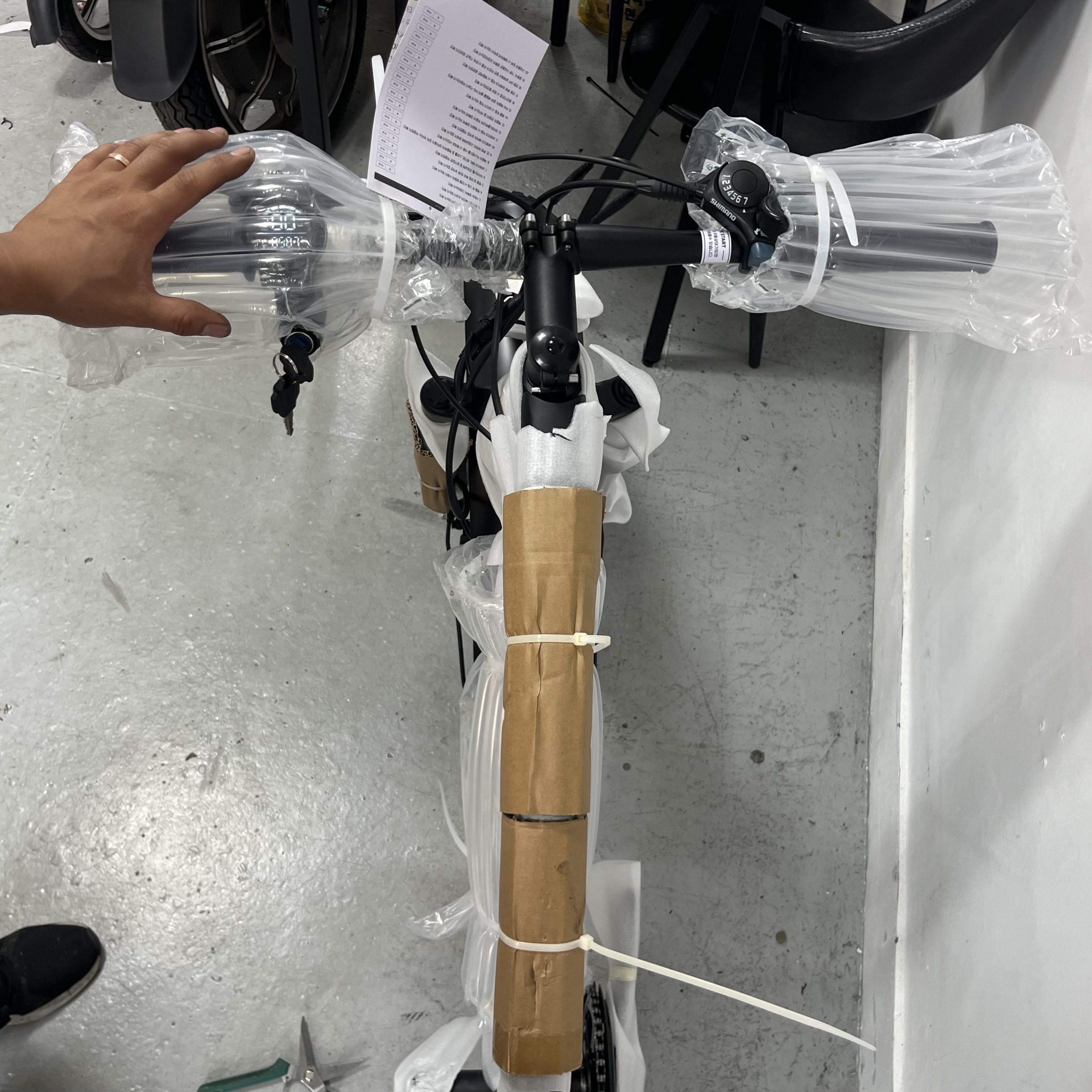 수원 전기자전거 판매점: AU테크 스카닉 F100 팻바이크 조립-모빌리티솔루션 수원 전동자전거 매장