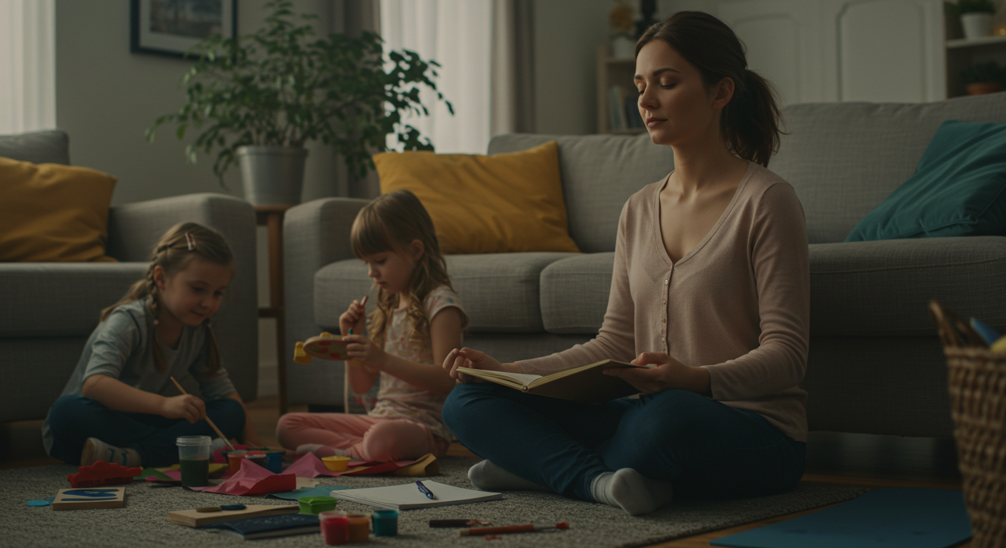 자기계발하는 엄마