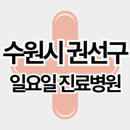 수원시권선구_일요일진료병원_썸네일