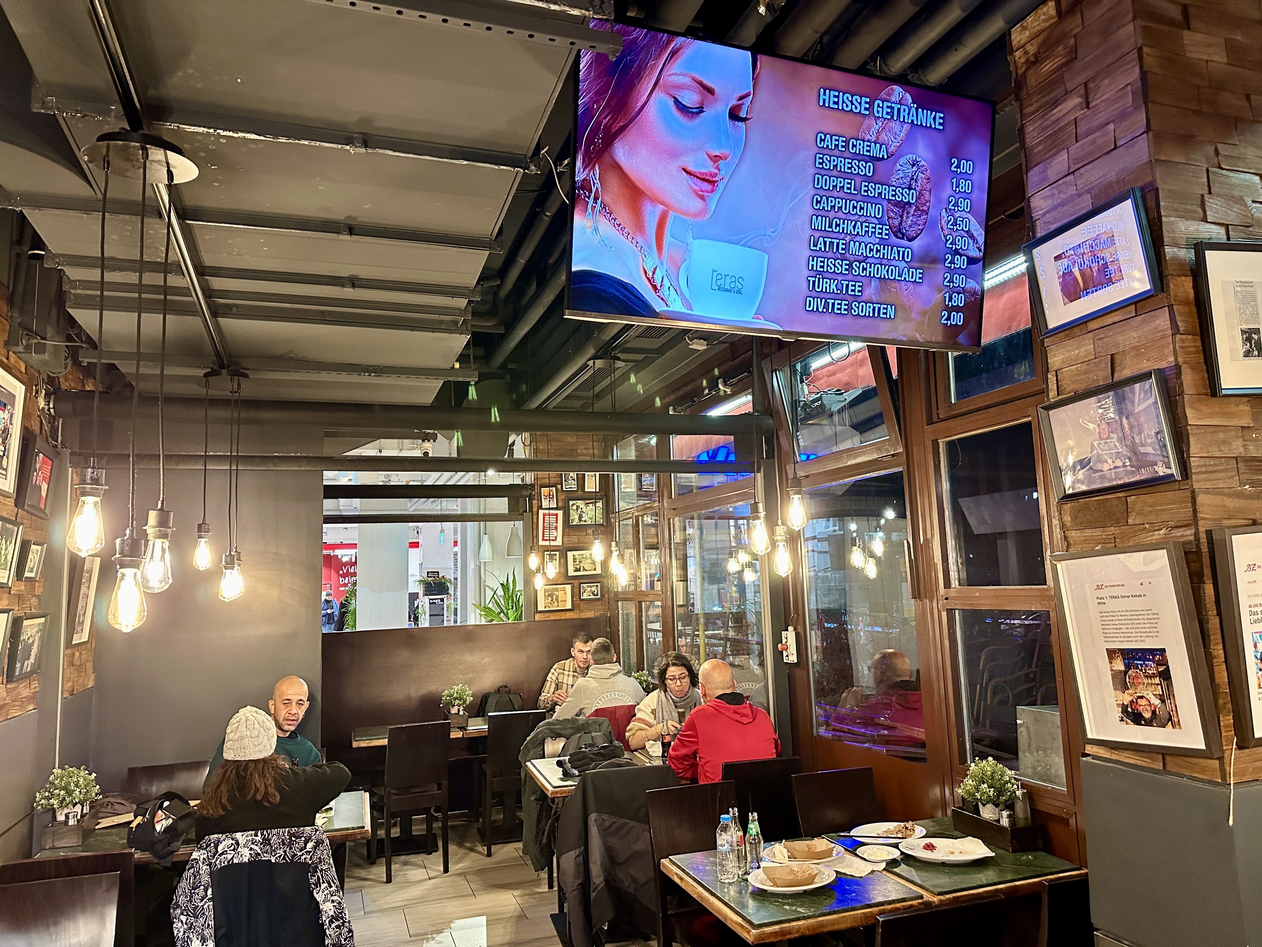 베를린 케밥 식당 Teras