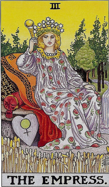 타로카드-3번-여황제-카드