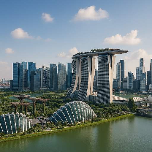 싱가포르 지도 한글판 보기 – 한눈에 보는 여행 필수 정보