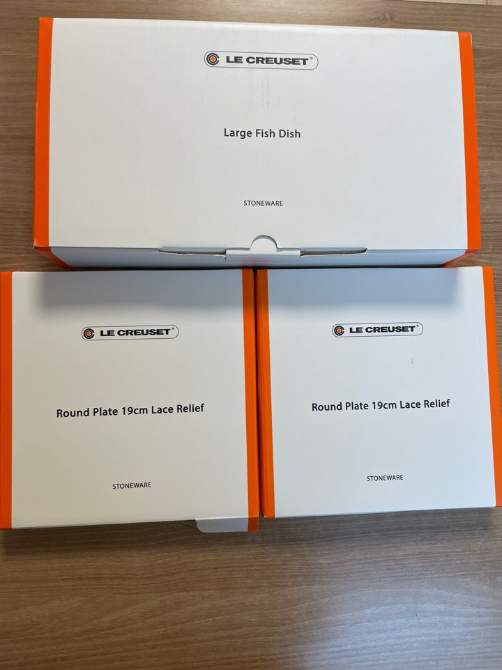 르쿠르제 접시 LE CREUSET 사진