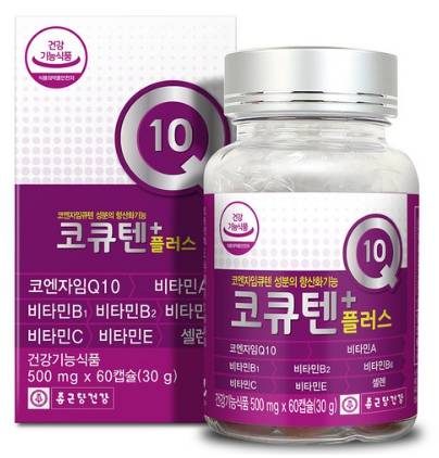 종근당건강 코큐텐 플러스&#44; 60정&#44; 1개