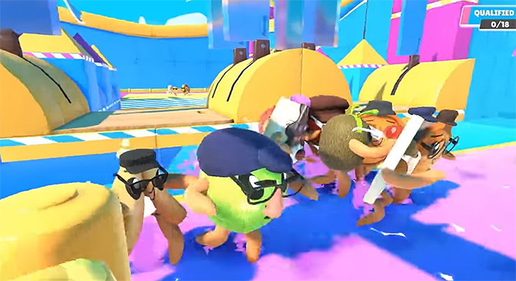 Bro-Falls-게임-플레이-장면