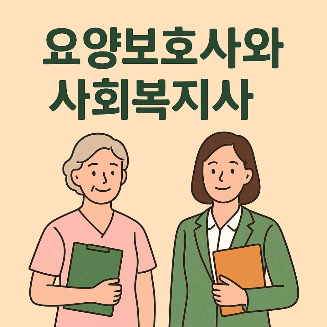 요양보호사와 사회복지사