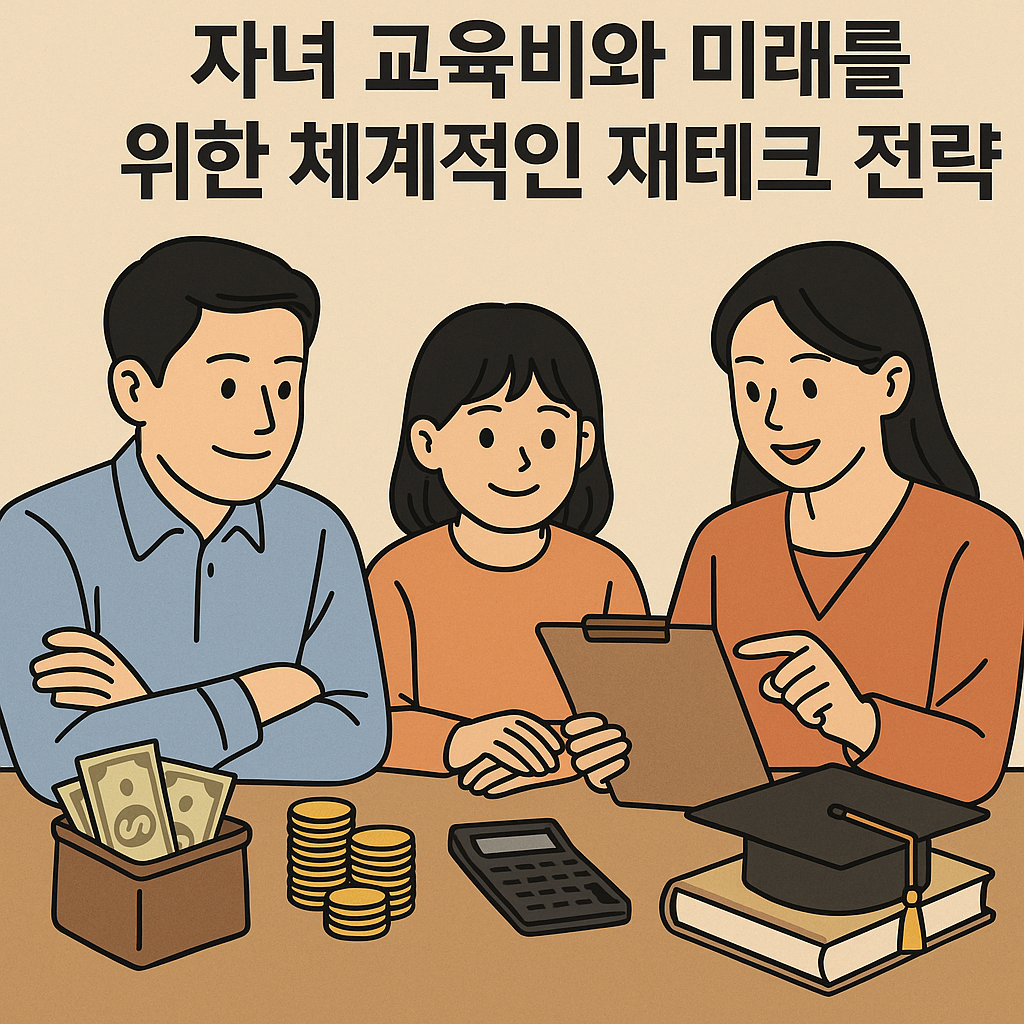 자녀 교육비와 미래를 위한 체계적인 재테크 전략