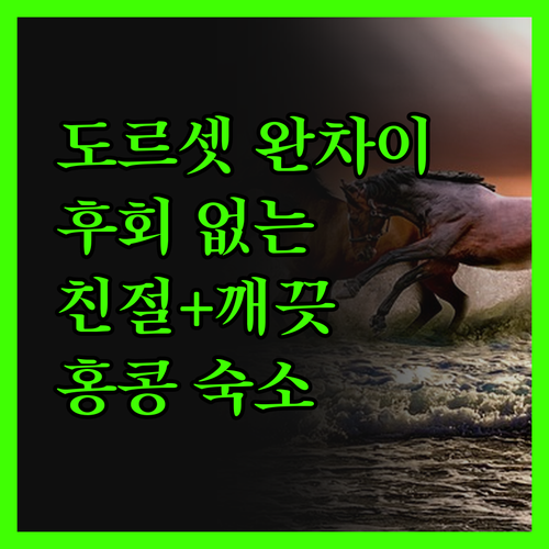 도르셋 완차이, 후회 없는 선택 친절