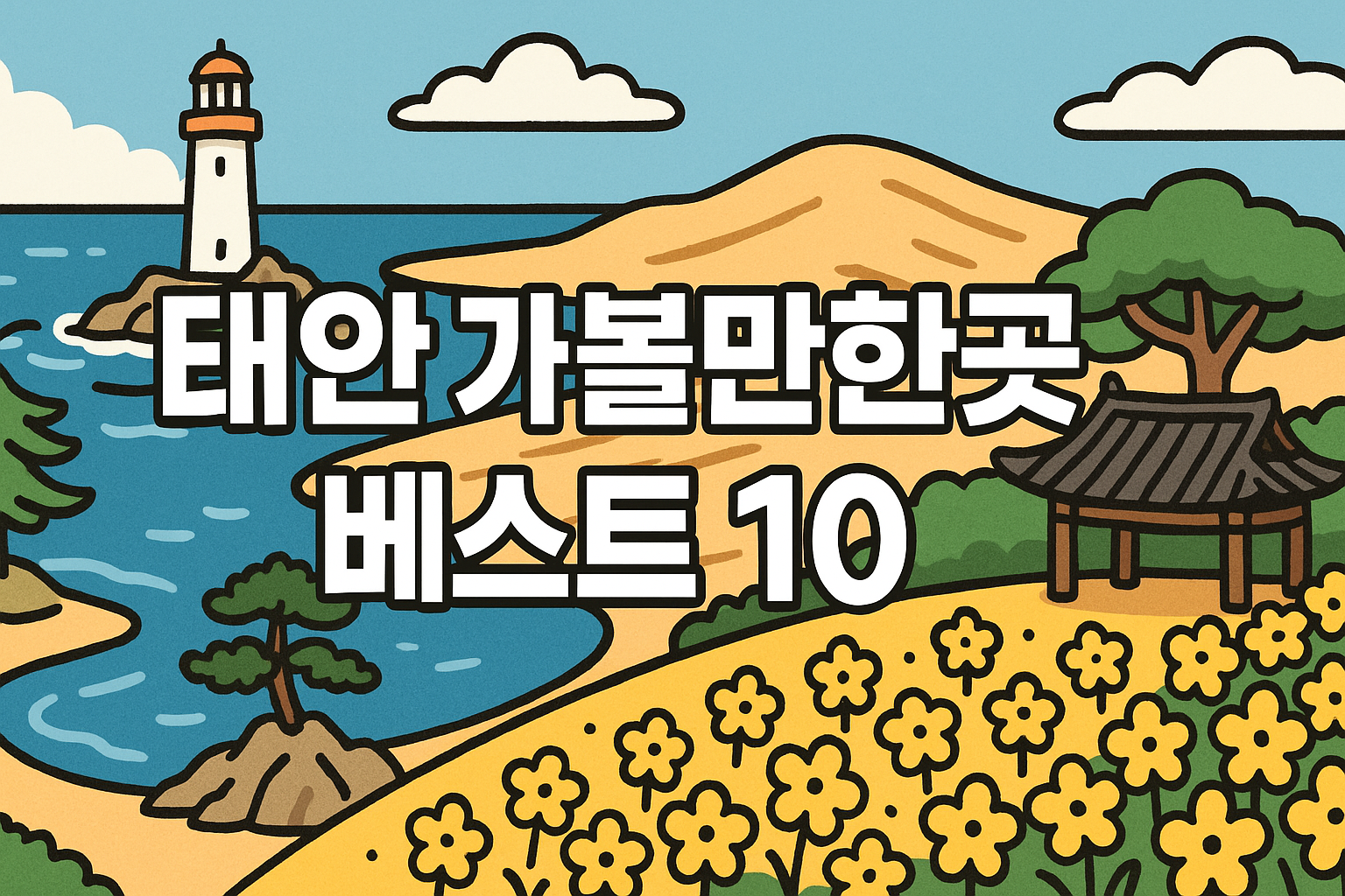 태안 가볼만한곳 베스트10