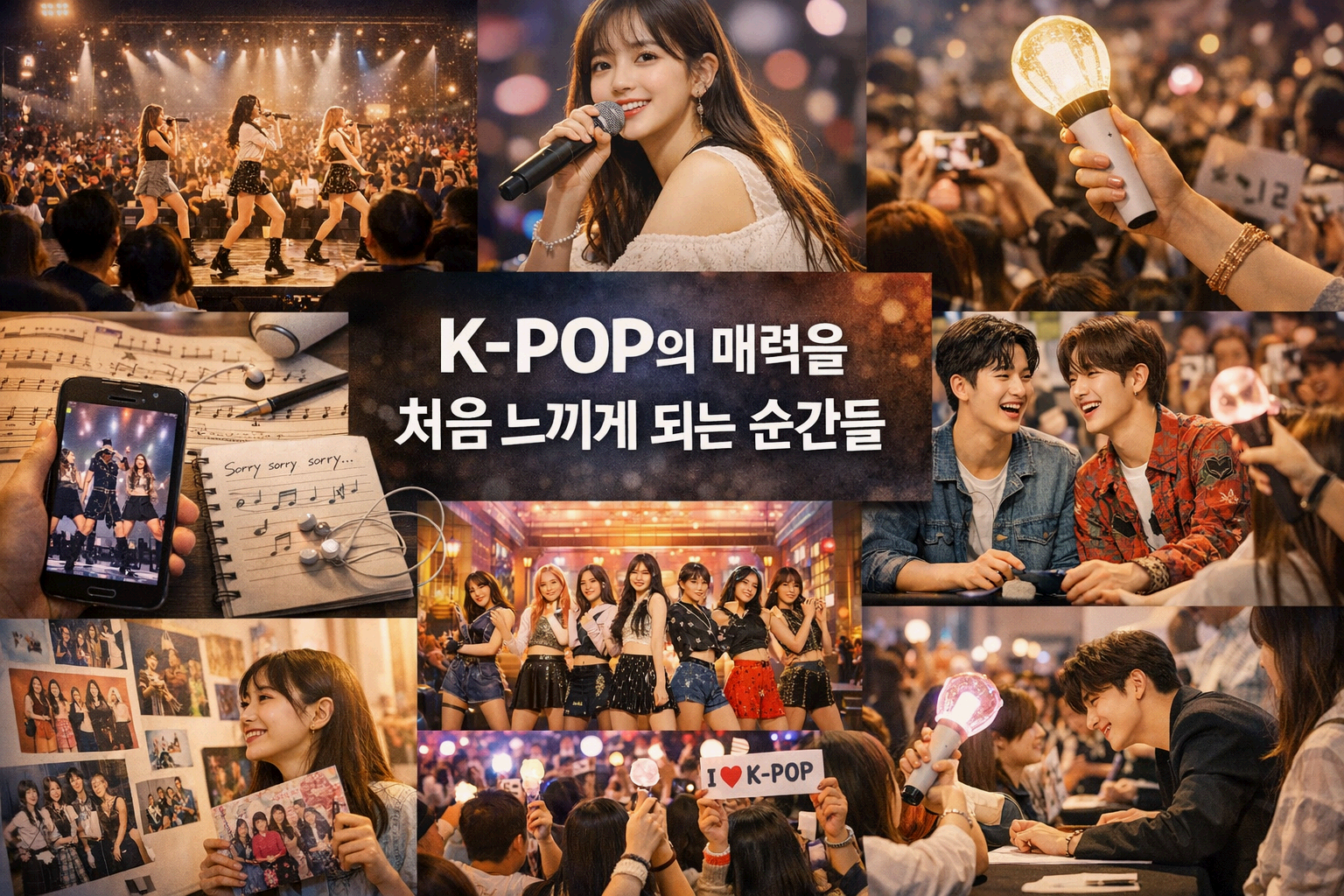 K-POP의 매력을 처음 느끼게 되는 순간들