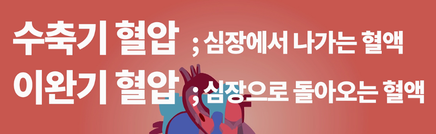 수축기 혈압, 이완기 혈압