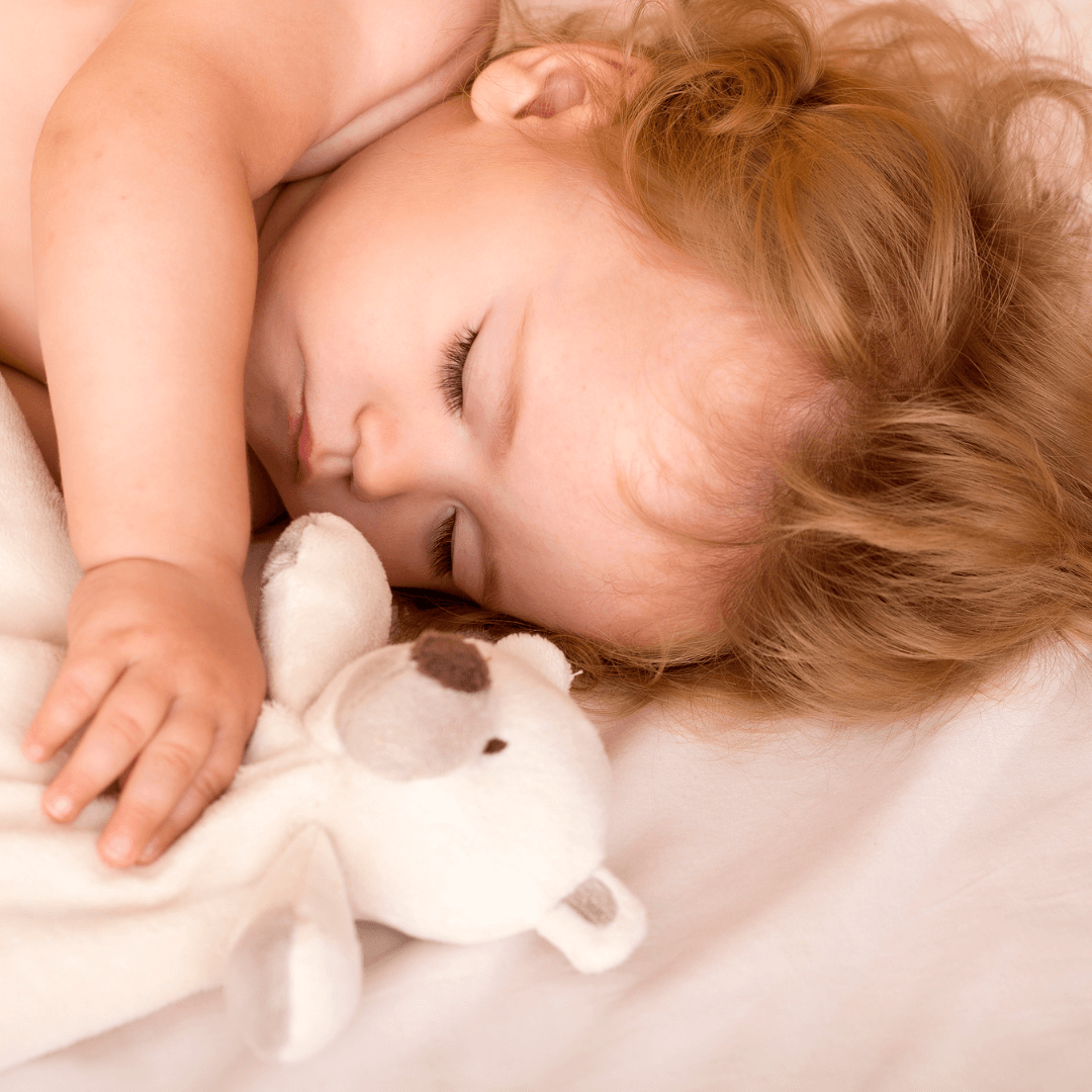 아이가 수면하는 모습