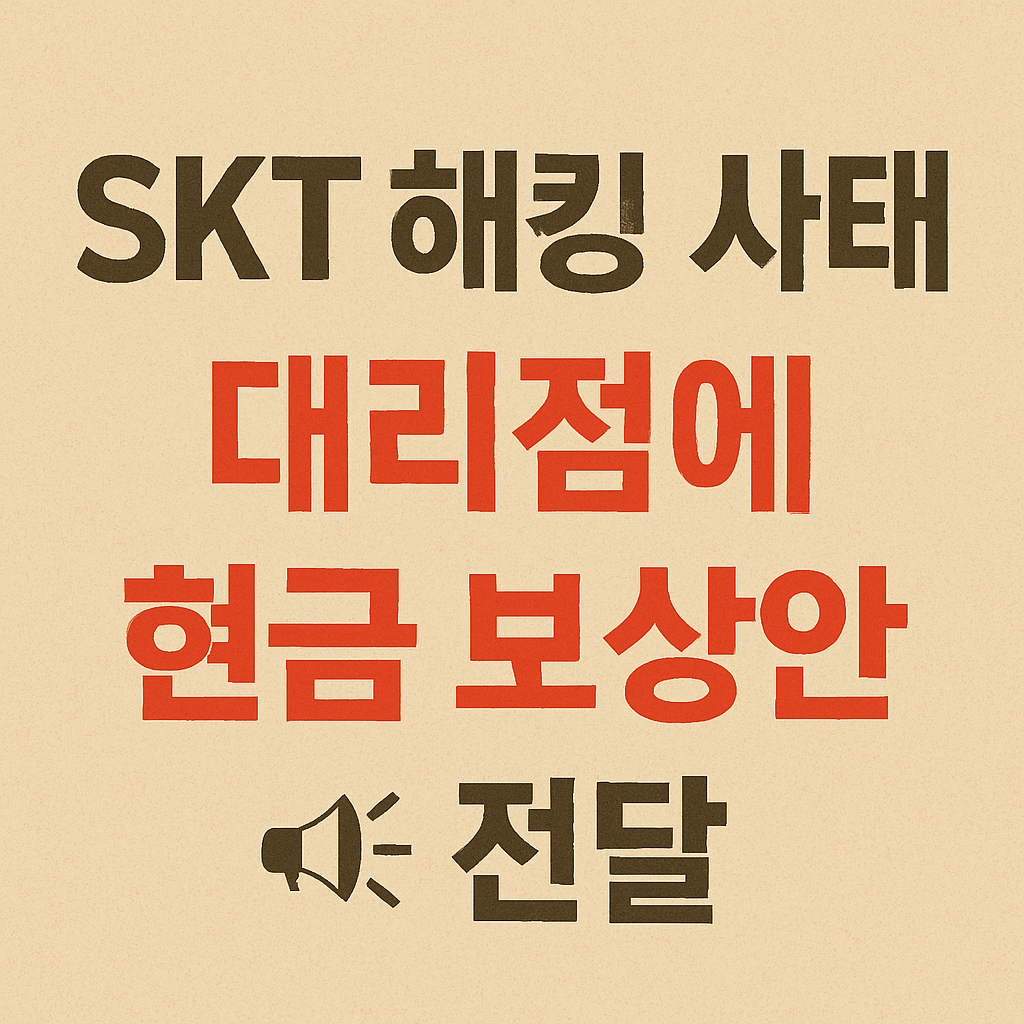 skt 현금보상안