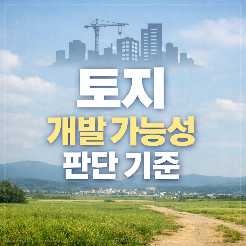 토지 개발성 판단 기준