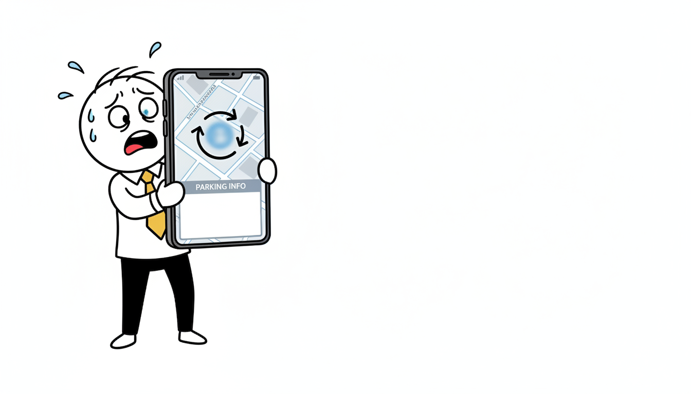 서울 주차장 5부제 미반영 네이버 카카오 지도 화면