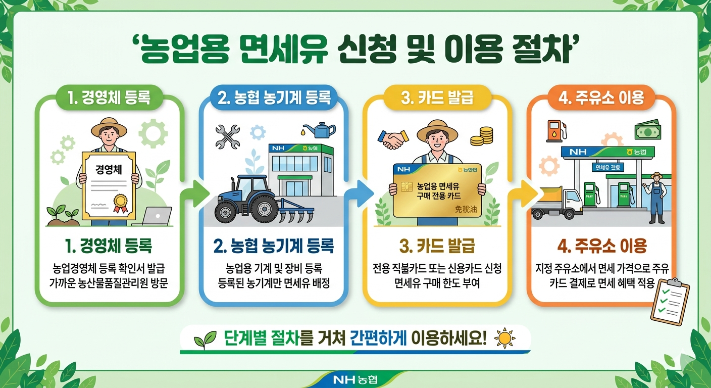 농업용 면세유 인포그래픽