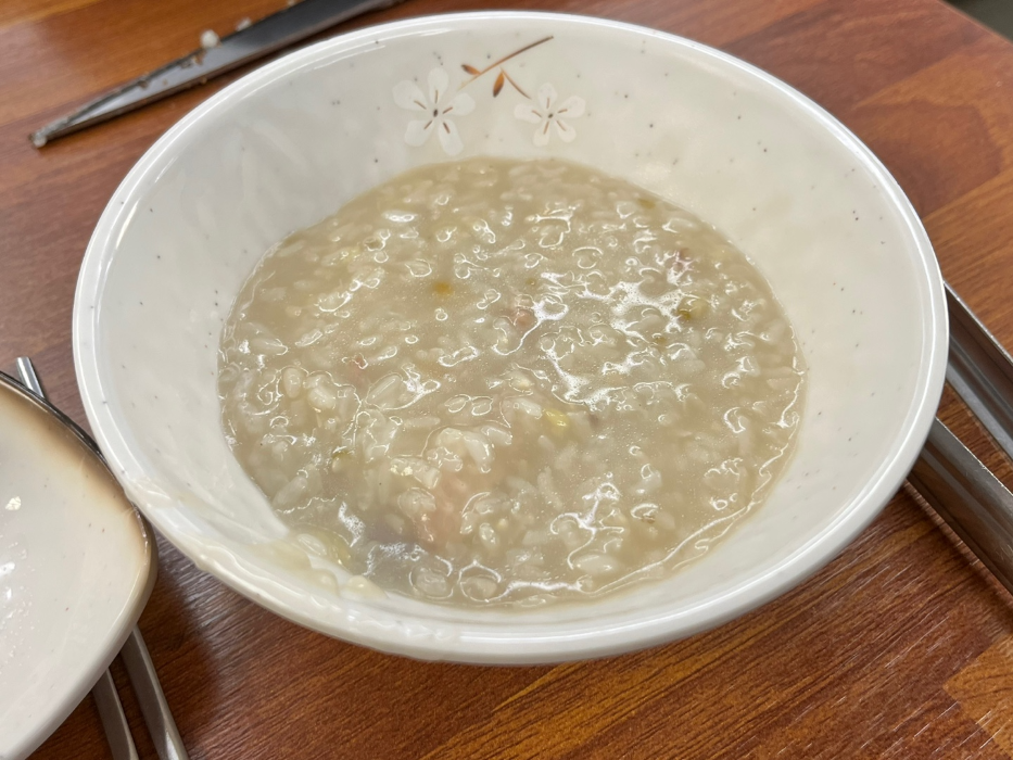 누룽지 닭죽
