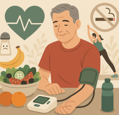 고혈압 관리에 대한 사진