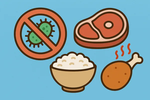 식중독 원인 음식 그림