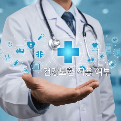 건강보험 적용 여부