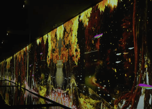 화담숲 화담채 디지털 아트