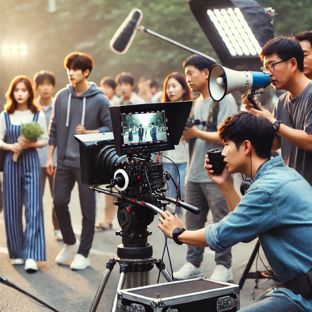 영화 촬영 현장