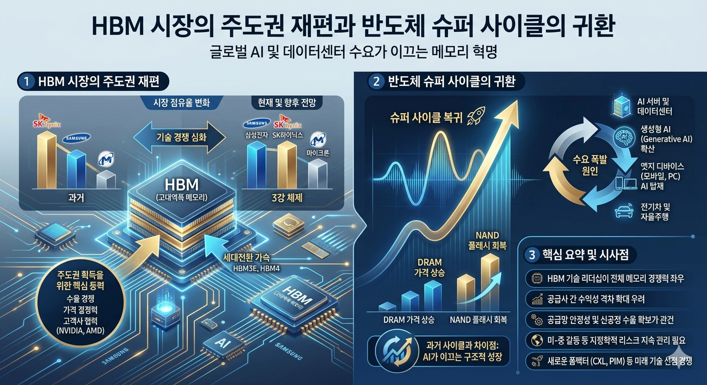 삼성전자 HBM4가 바꿀 반도체 생태계 지도, 엔비디아가 삼성에 매달리는 이유!