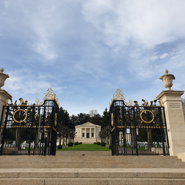 프랑스 쉬렌 미군 묘지