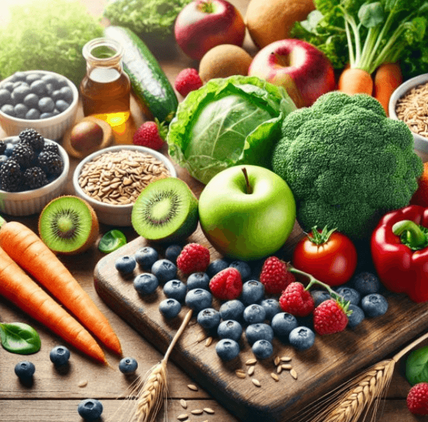식이섬유 많은 과일, 채소