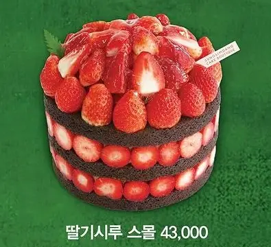 성심당 크리스마스 케이크