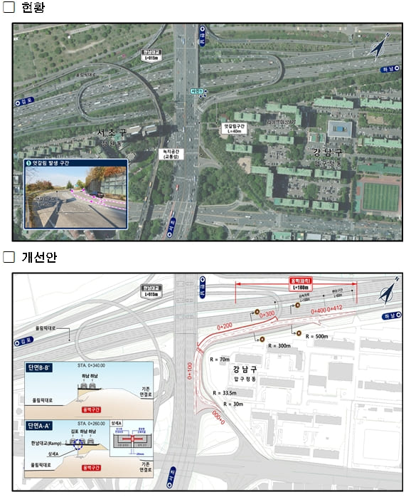 사고위험 높은 도시고속도로 구조개선 [서울시]