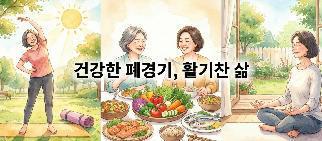 폐경기 증상 완화 방법 - 과학적 근거 기반 완전 가이드