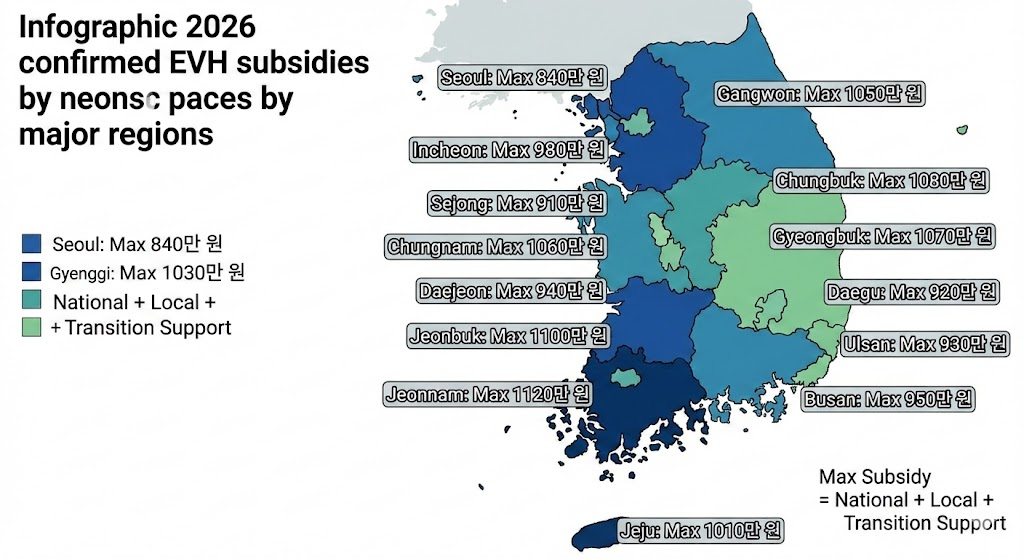 우리 동네 전기차 보조금 얼마? 지자체별 확정 금액 및 신청 가이드