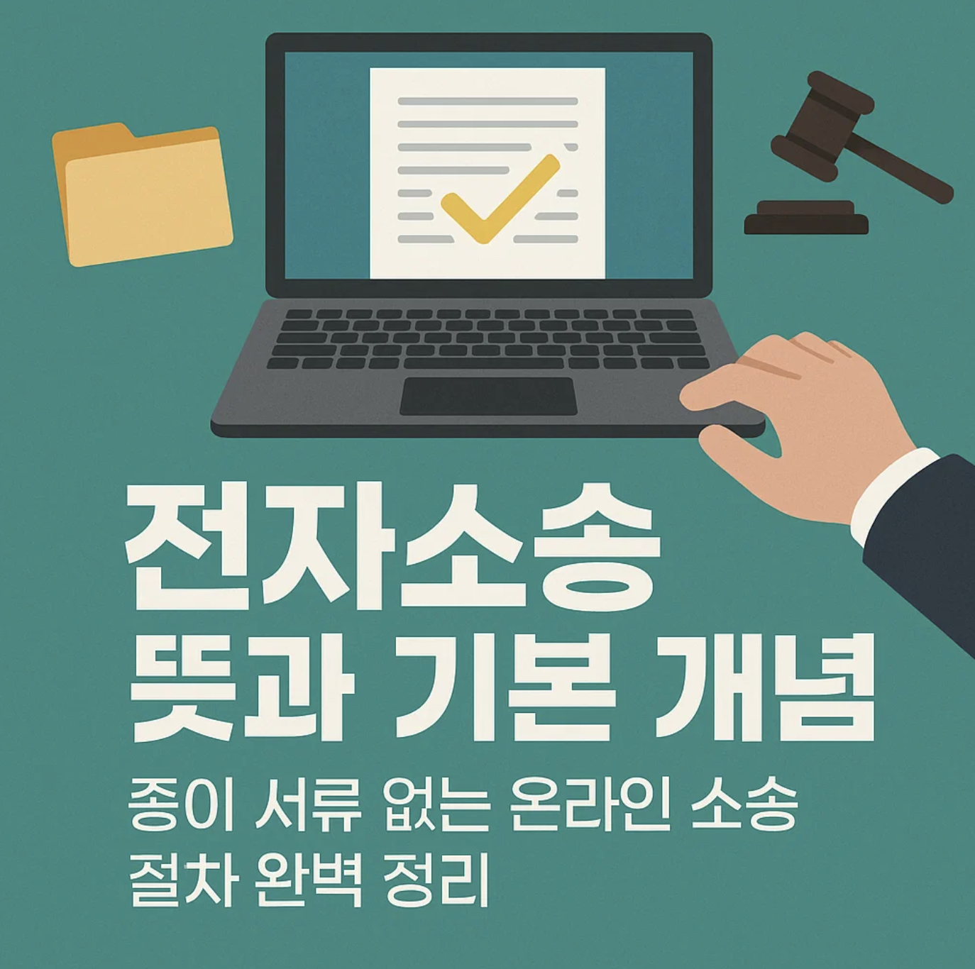 전자소송 뜻과 기본 개념, 종이 서류 없는 온라인 소송 절차 완벽 정리