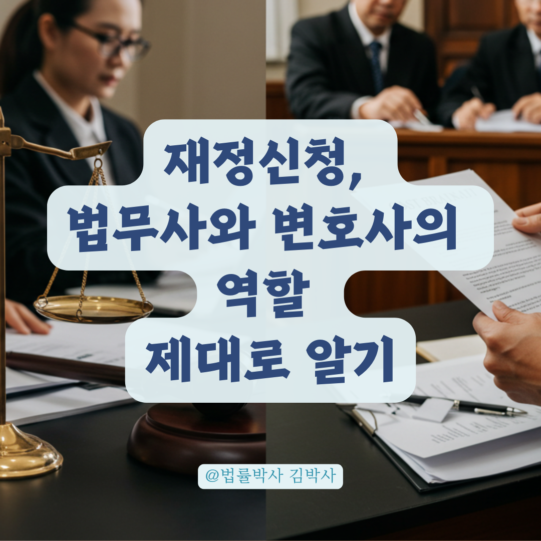 형사 재정신청, 법무사와 변호사의 역할 구분 정확히 알아보기.