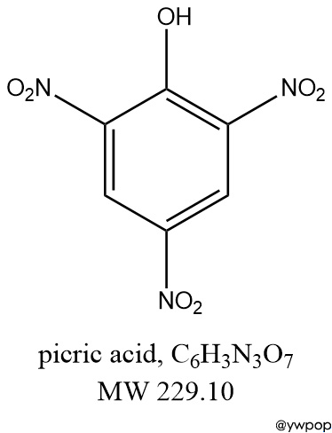피크르산, picric acid