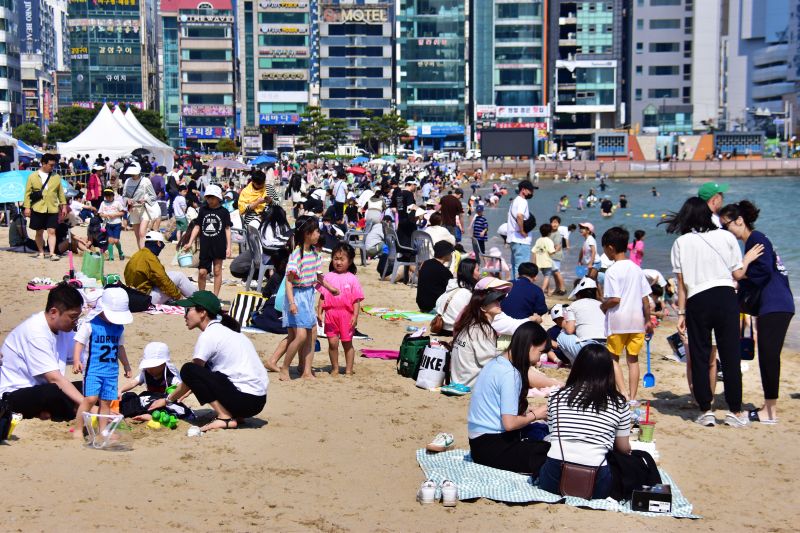 광안리 어방축제 풍경