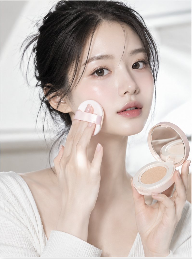 제품을 직접 사용하는 모델 이미지