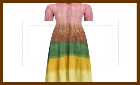 에트로 저지 원피스