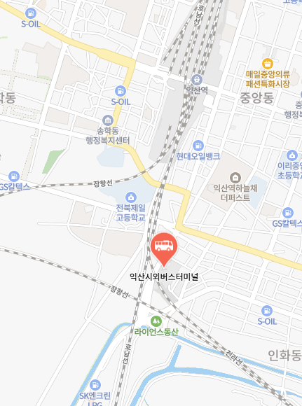 익산시외버스터미널 위치