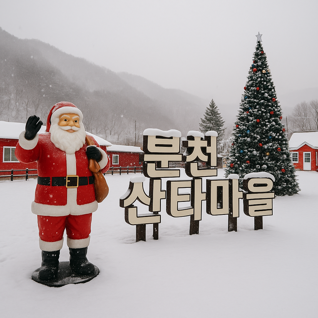 경북 봉화 &ndash; 분천 산타마을