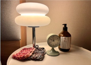 감성 인테리어를 완성해주는 미드센추리 마카롱 무드등 구름 조명