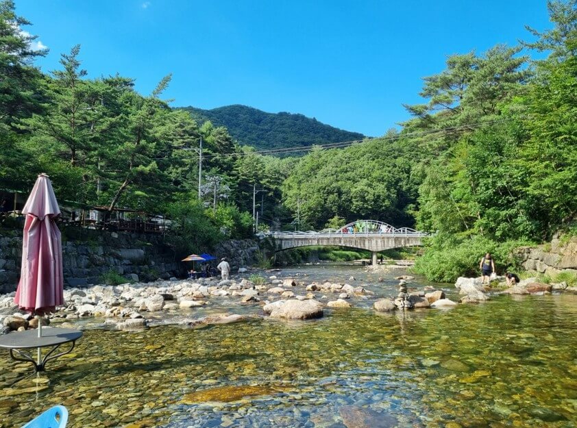 상류의위치